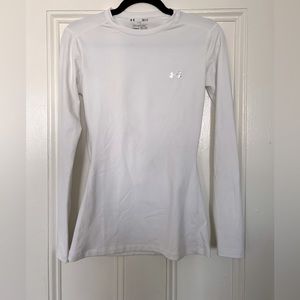White Cold Gear UnderArmor Long Sleeve